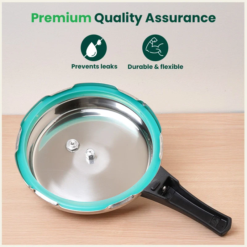 Stainless steel 5.0 L outer lid pressure cooker gasket - Image 4